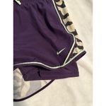 Nike Womens Dri-Fit Running Shorts Size S Purple & Zebra Print Photo 2