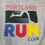 PHILCOS Portland Run Club Sweatshirt Ice Grey Pigment Size XL Gray Photo 1