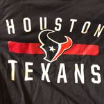 Majestic Houston Texans T Shirt Red with Glitter Photo 1