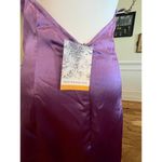 PRETTY GARBAGE NWT HALTER DRESS ADJUSTABLE CHAIN STRAP LAVENDER WOMEN SIZE SMALL Purple Photo 5
