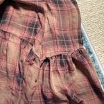 Urban Outfitters Plaid Mini Skirt in Brown and Red Photo 2