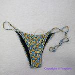 NEW‎ Rhythm Free People Carrie Itsy Bikini Bottom, size S Blue Photo 2