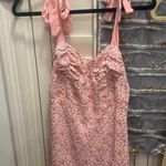 Pink tie dress Size 10 Photo 0
