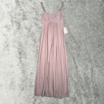 Birdy Grey  Dress Womens‎ Medium Maria Mauve Chiffon Bridesmaid Formal Pageant Photo 1