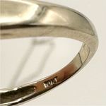 Zales 10K Two Tone White Gold Diamond & Tanzanite Ring & Pendant Set .04 ctw 3.6 Photo 8