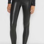 Wilfred Aritzia  Free Daria Pant Women Small Black Faux Leather High Rise Legging Photo 0