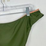 J.Crew NWT  Curved-Waist Cheeky Bikini Bottom Green Size Large L NEW Photo 9