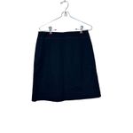 J. McLaughlin J. McLaughin‎ Women's Skirt Lined Casual A-Line Mini Stitch Stretch Black Size 2 Photo 4