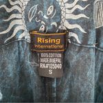 Rising International SunMoon Blue Cotton Overalls size small Photo 6