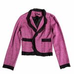 XOXO Y2K Pink and Black Blazer Size Medium Photo 0