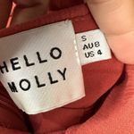 Hello Molly  Ruched Ruffle Tie Back Flowy Mini Dress Women’s Sz S Photo 4