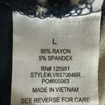 Olive & Oak Olive‎ & Oak T-Shirt Dress Short Sleeve Navy Stripes Waist Size L Photo 5