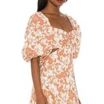Lovers + Friends Kacey Mini Dress in Carmel Brown Floral Print Size M Photo 1