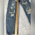 Mango Light Blue Distressed Denim Photo 8