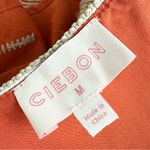 CIEBON Kaiden Floral Embroidered Wrap Dress Terracotta Sz M Orange Size M Photo 8