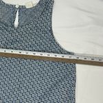 Gap Lyocell A-Line Summer Dress Blue & White Casual Swing Midi Dress Photo 8