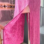 ZARA  Pink Pleated Long Side Slits Sleeveless Tunic Top Women’s Size Medium NWT Photo 4