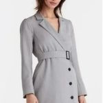 VETTA Capsule The Blazer Long Sleeve Convertible Jacket Vest Dress XS Gray Photo 0