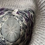 Vintage Argyle Knit Bucket Hat Gray Photo 1