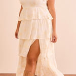 NWT Arula Roxanne Layered Maxi Dress Size 0X Photo 0