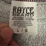 Royce Brand Women's Gray Sweater with Red Script Photo 2