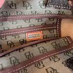 Dooney & Bourke Vintage y2k Monogram Tassel Tote Tulip Tassel Large Green Photo 7