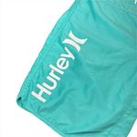 Hurley Y2K Teal Green 9” Board Shorts Low Rise Surf Skater Women’s Sz 3 Juniors Photo 2