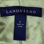 Lands' End Lands’ End Wool Blend Retro Orange Blazer Jacket Size 10 Vintage Classic Lined Photo 5