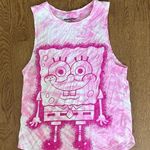 Nickelodeon Spongebob Pink Tie Dye Tank Photo 0