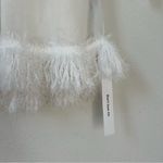 Reformation NWT  Tetty Long Sleeve Mini Dress in Ivory White Photo 6