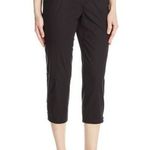 Rafaella New! Women's Poplin Black Capri Pants With Pockets Size 14 Photo 2