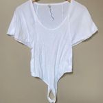 Free People Intimately white flare sleeve bodysuit Photo 0