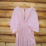 Free People  Cotton Lace Ruffle Duster Top Dress Photo 9