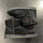 BEARPAW  Alyssa Boots Women 6 Black Suede Sheepskin Lined Winter Snow Outdoor Photo 3