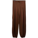 New Free People Movement Find Your Flow Pants Balloon Leg Harem Joggers Size XS Brown Photo 3
