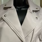 BLANK NYC Lavender faux leather Moto jacket XS NWT. Photo 9