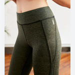 Free People Movement Infinity Leggings in Heather Khaki Green Medium Photo 2