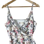 Altar'd State Altar’d State White Floral Ruffle Maxi Dress Photo 1