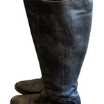 Henry Beguelin Brown Leather Boots Tall Shaft Buckle Luxury Size 36 EU 6 US Photo 0