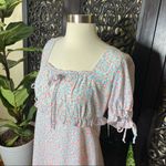 City Vibe Floral Print Baby Doll Dress Photo 1