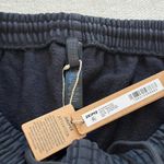 SKIMS Boyfriend Fleece Straight Leg Pant in Washed Onyx, Size Small Photo 6