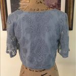 Honey Punch  Lace Cropped Top Photo 3