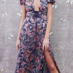 For Love & Lemons FLORA FLORAL MAXI DRESS NWT Photo 3