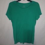 Faded Glory FG 2X Kelly Green Capped Sleeved T-shirt Top Photo 0