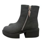 Seven7 Boots Women's Size 6 Black Booties Chunky Heel Casual Zip Closure NEW Photo 3