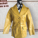 Lomeli of California vintage jacket 70’s vintage Yellow Photo 0