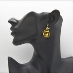 Cowboy Hat and Boot Earrings Gold Photo 3