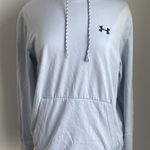 Under Armour  Pullover Hoodie Womens Sz Medium Grey Classic Essential Photo 0