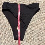 SKIMS NWT  Mid Waist Bikini Bottom in Black Onyx- Size Small Photo 4