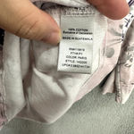 Nicole Miller Vintage Y2K Top Womens Medium Purple Geometric Beaded Paris Artsy Photo 3